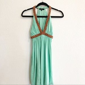 Sky Dress with belt Size M